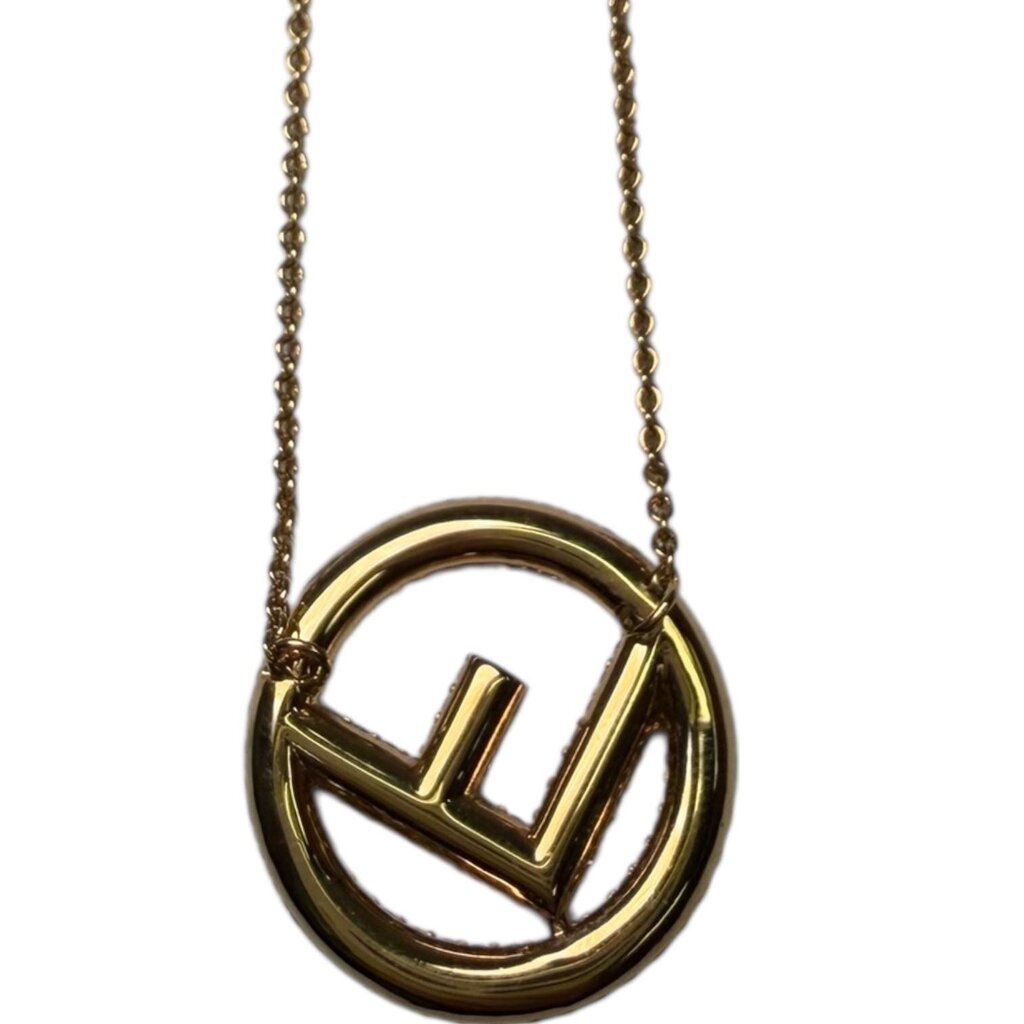Fendi F Is Fendi Necklace Gold – Urban Exchange