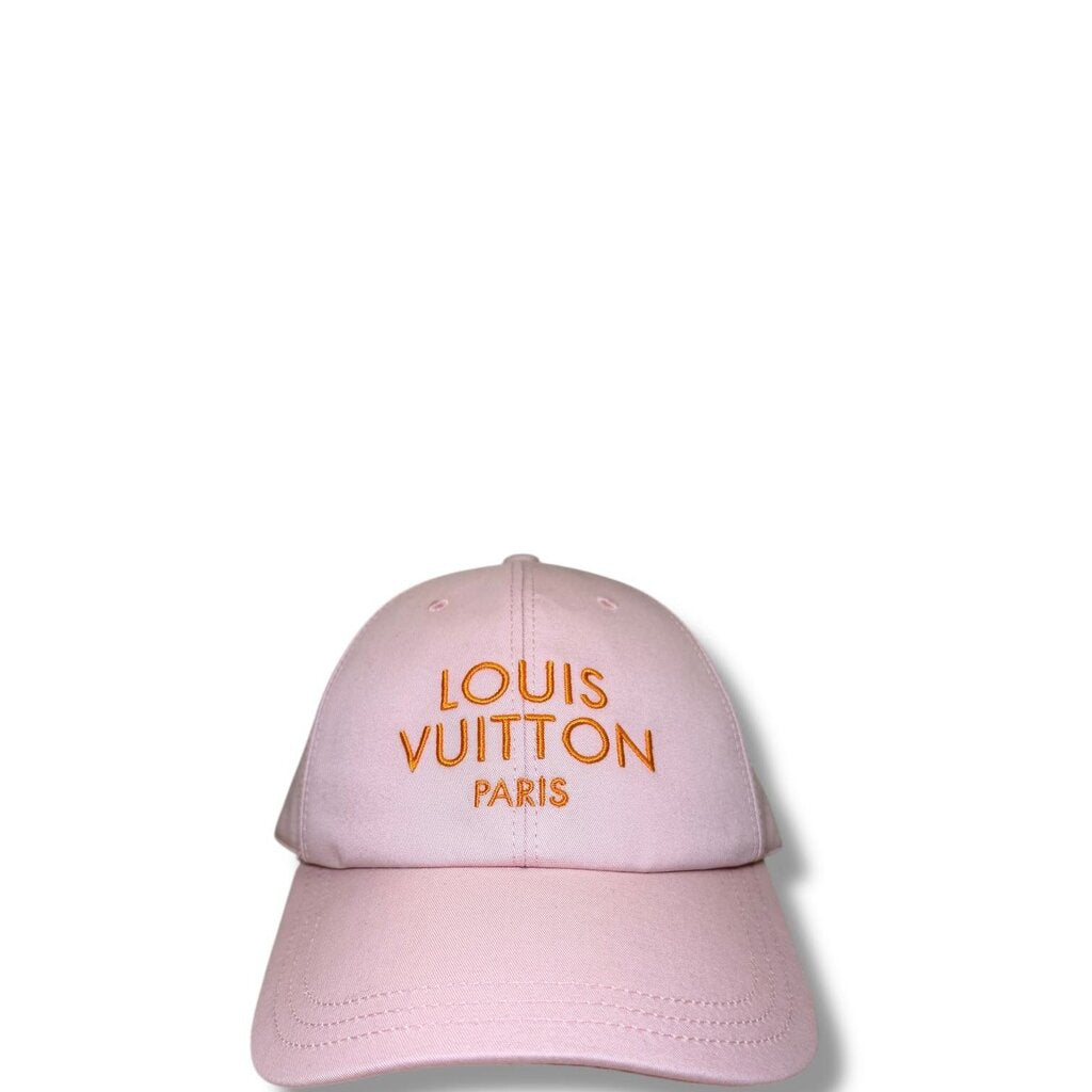 Louis Vuitton My LV Paris Cotton Baseball Cap Hat Pink Small