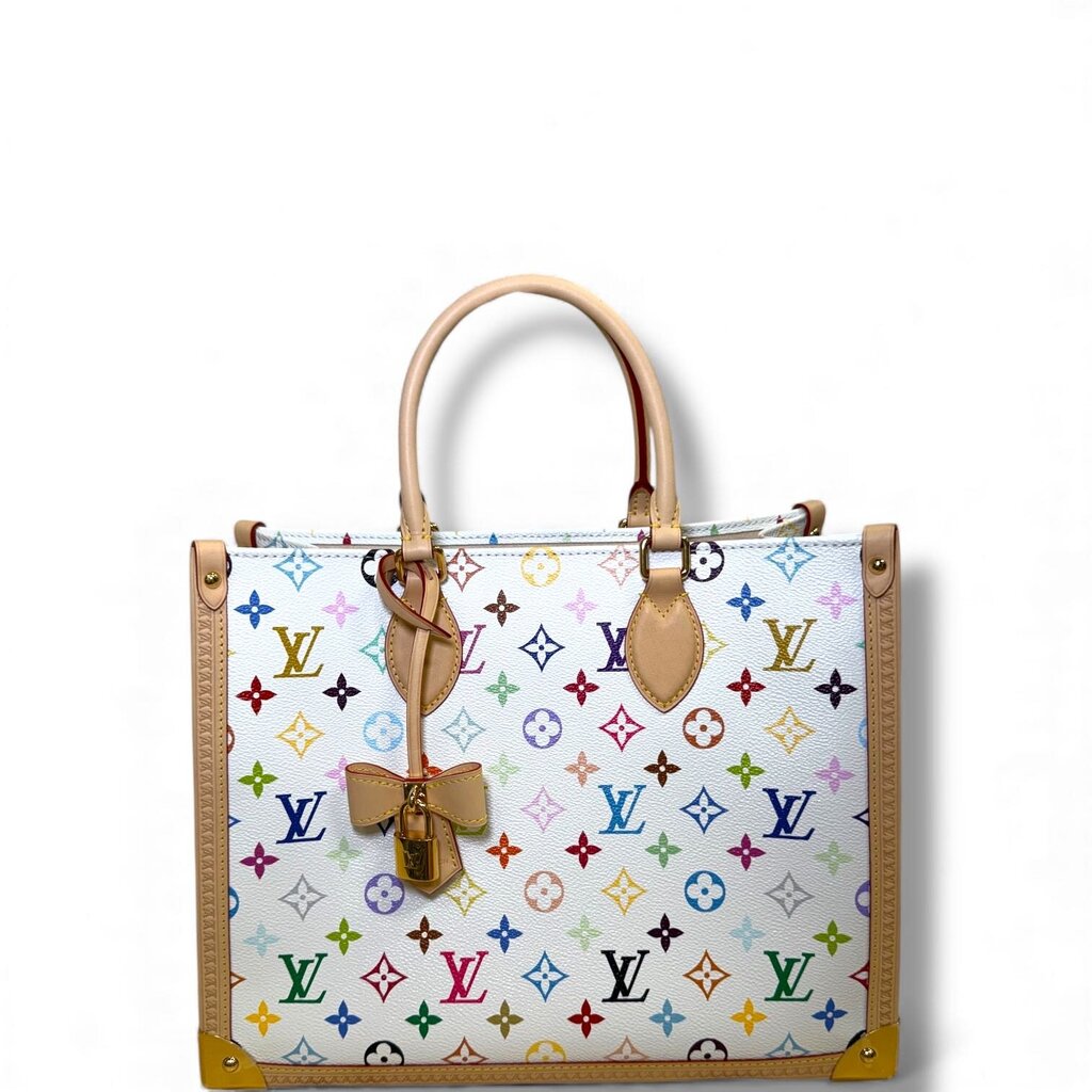 Louis Vuitton x Takashi Murakami OnTheGo Multicolor MM – Urban