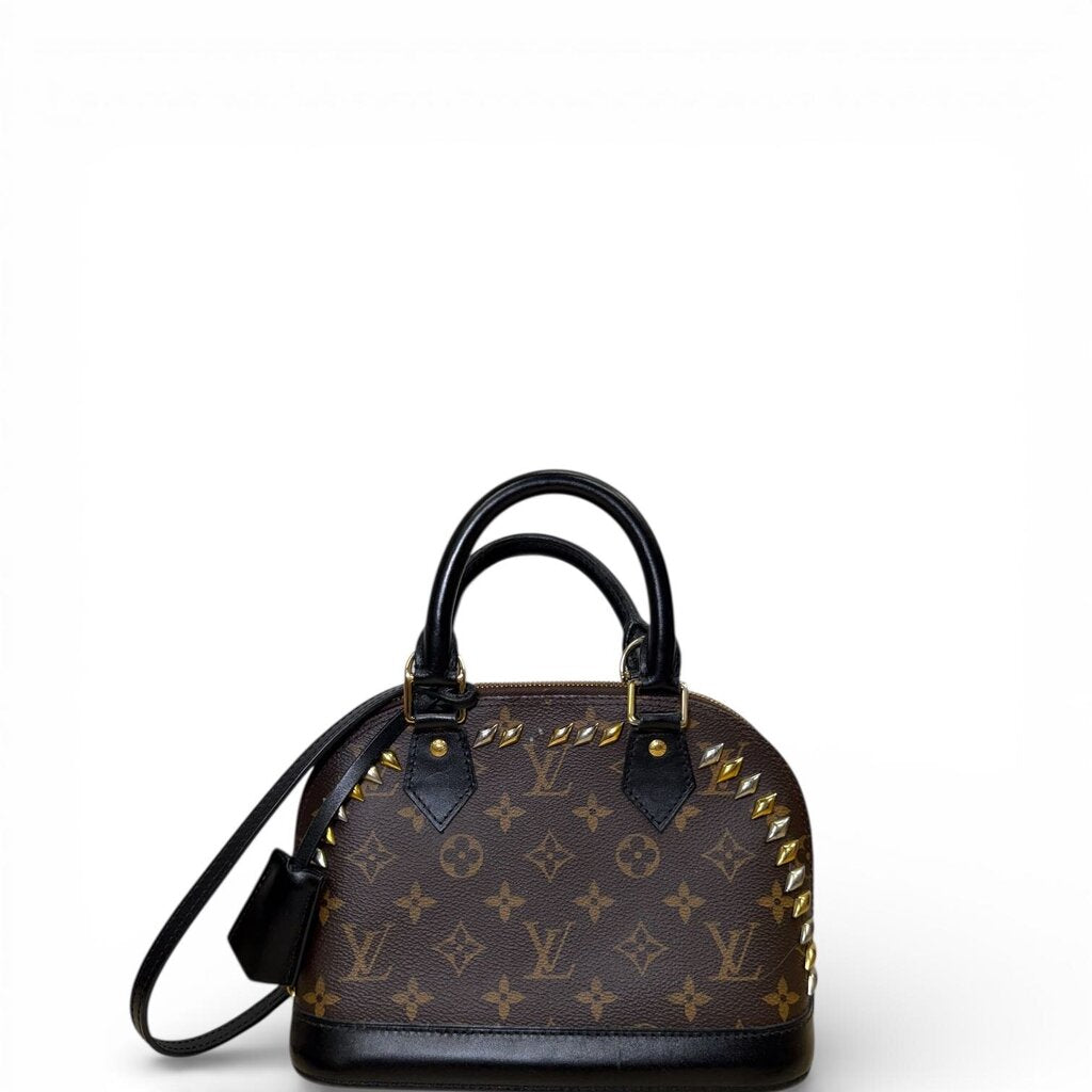 Louis Vuitton Macassar Studded Alma Monogram BB – Urban Exchange