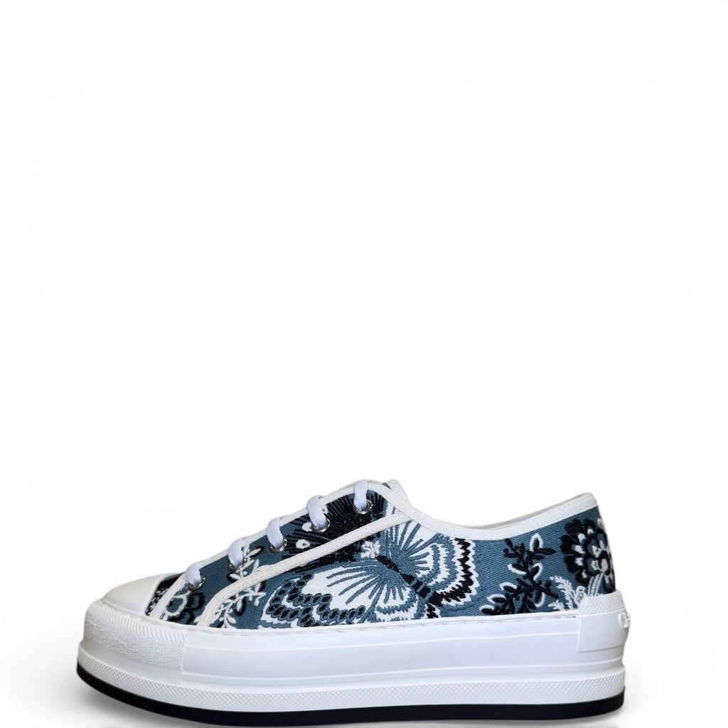 blue dior low top sneakers