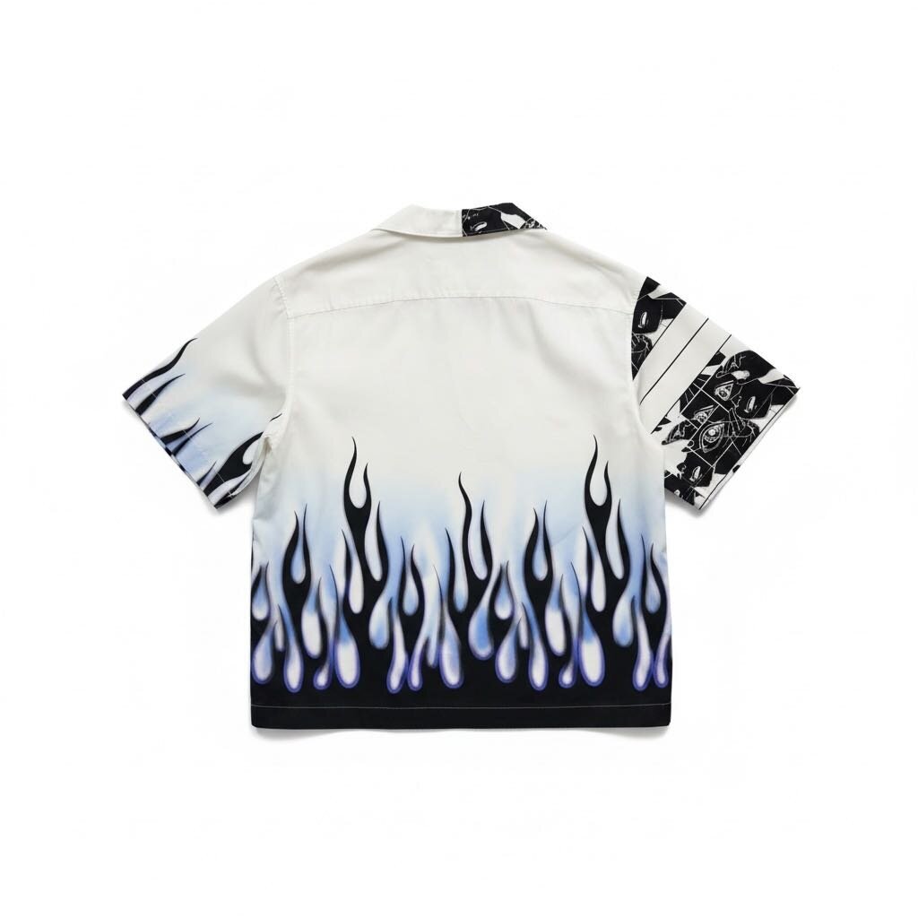 Prada Double Match Flames White Large – Urban Exchange