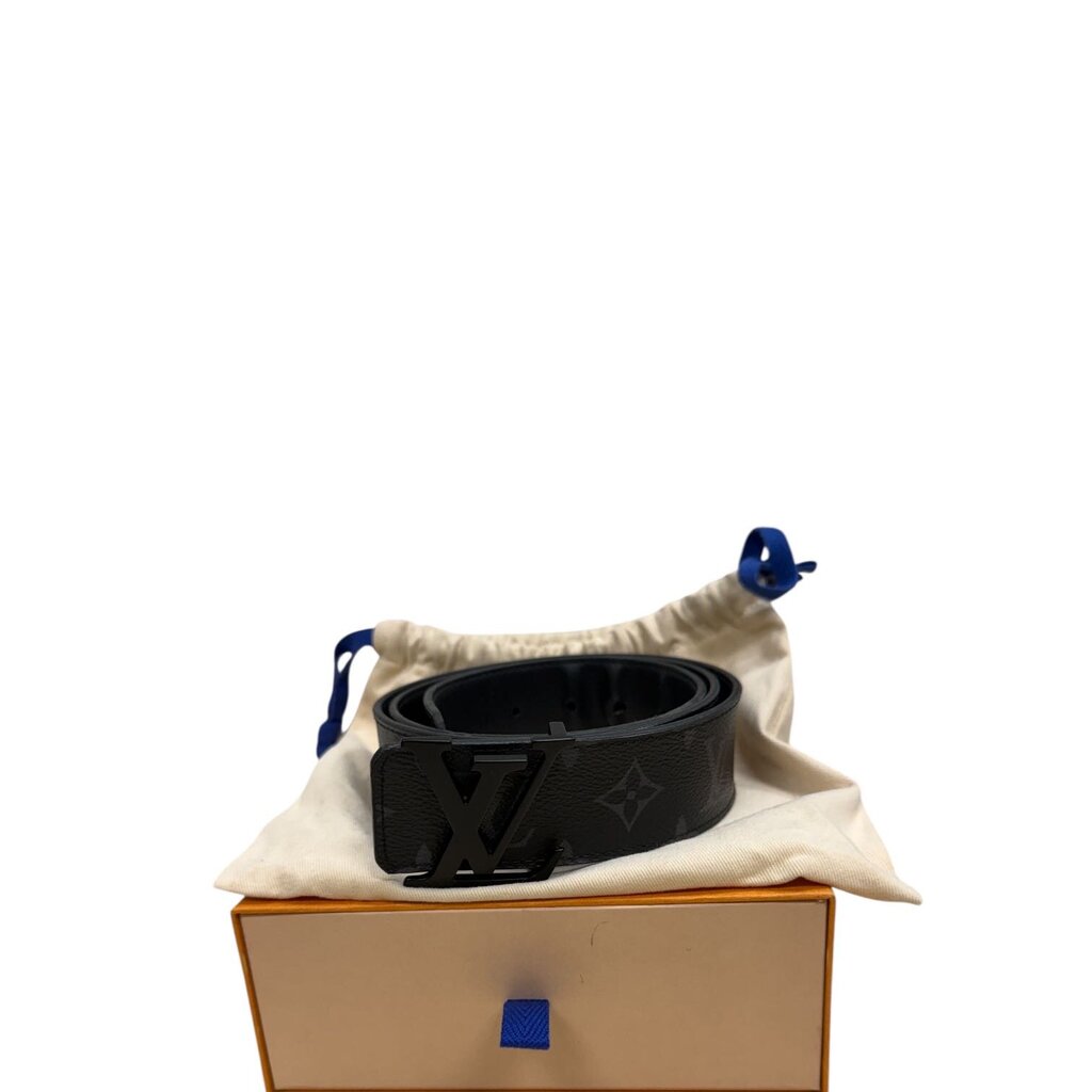 Louis Vuitton LV Initiales 35mm Reversible Belt Monogram Eclipse 90