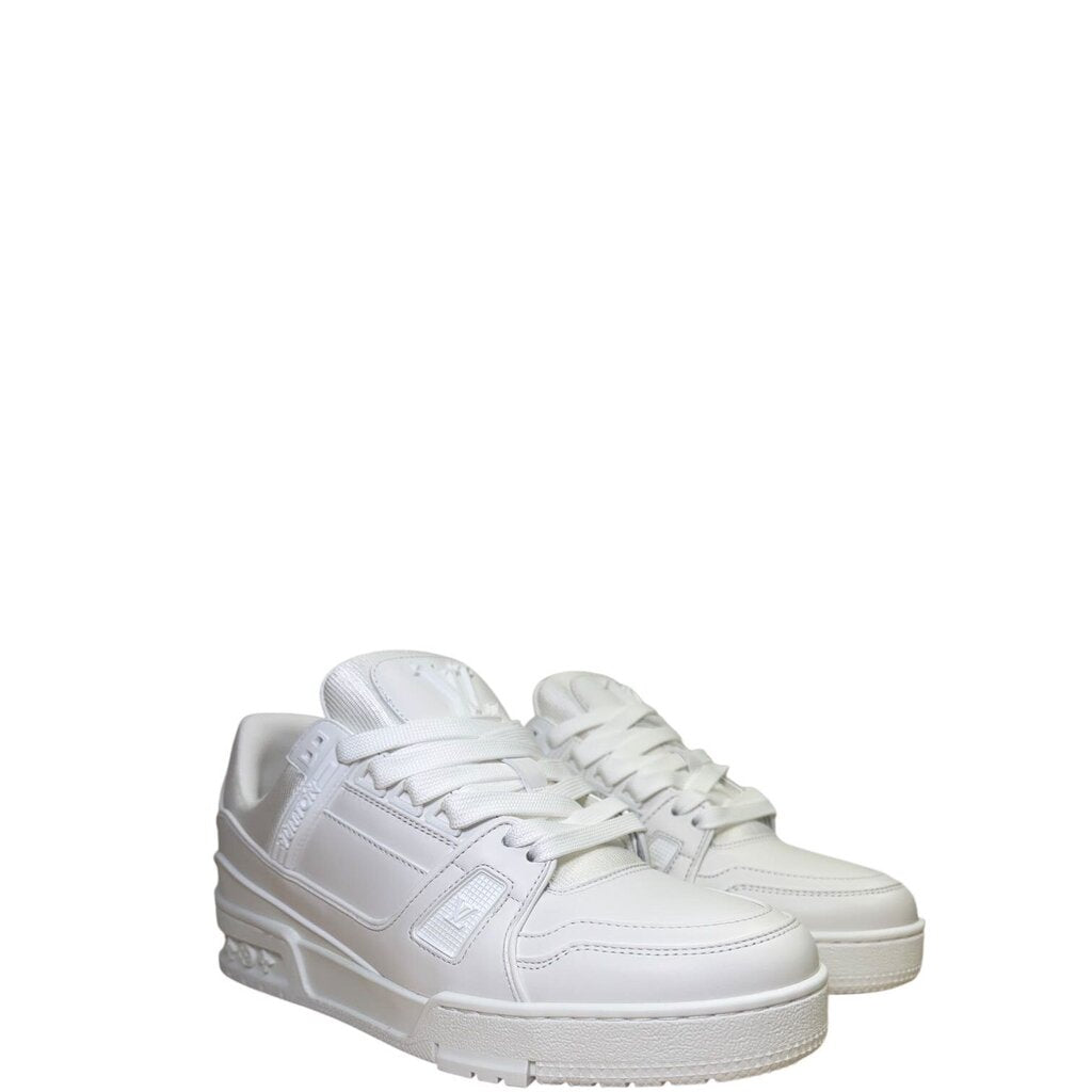 Louis Vuitton LV Trainer Sneakers White 38 – Urban Exchange