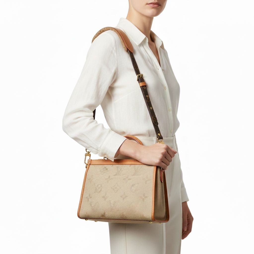 Louis Vuitton Adjustable Shoulder Strap 16 mm Monogram – Urban