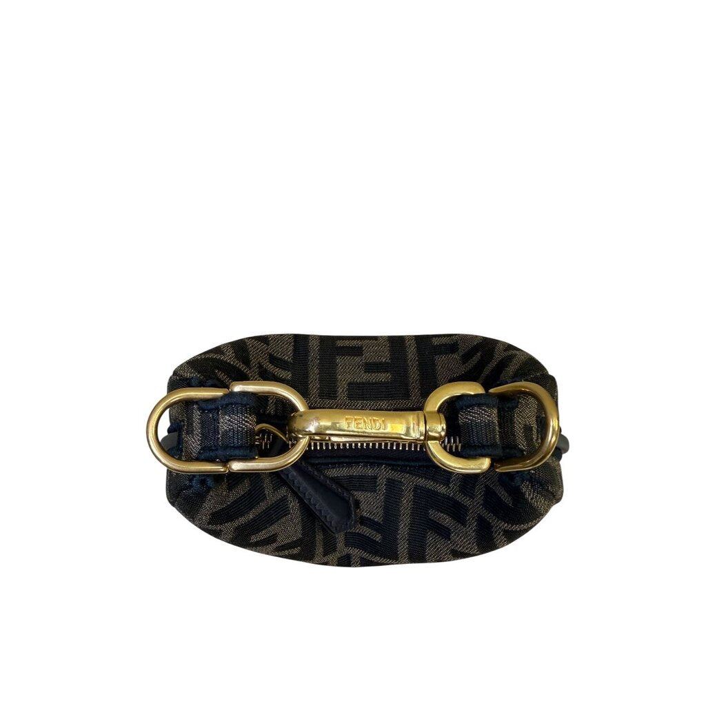 Fendi Fabric Jacquard FF Fendigraphy Bag Brown Nano – Urban Exchange