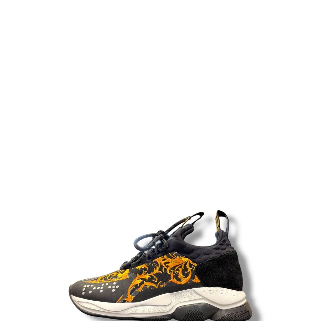 Versace Cross Chainer Printed Runners Black 36.5 – Urban Exchange