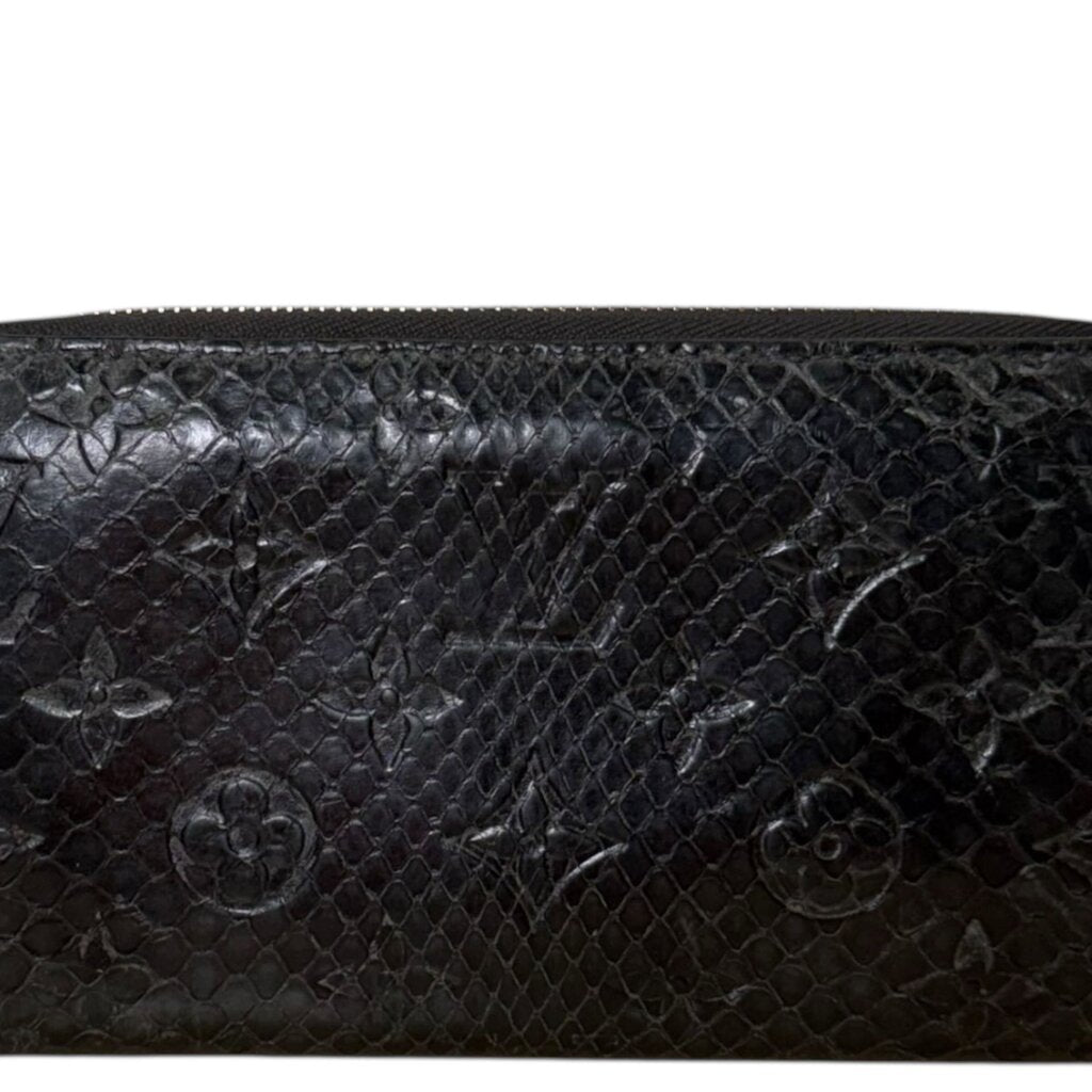 Louis Vuitton Python Exotic Zippy Wallet Black – Urban Exchange