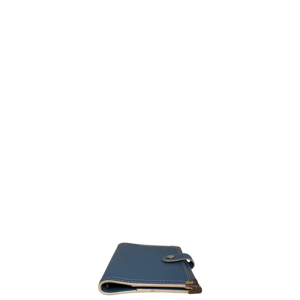 Louis Vuitton Suhali Leather Agenda Planner Cover Blue PM – Urban
