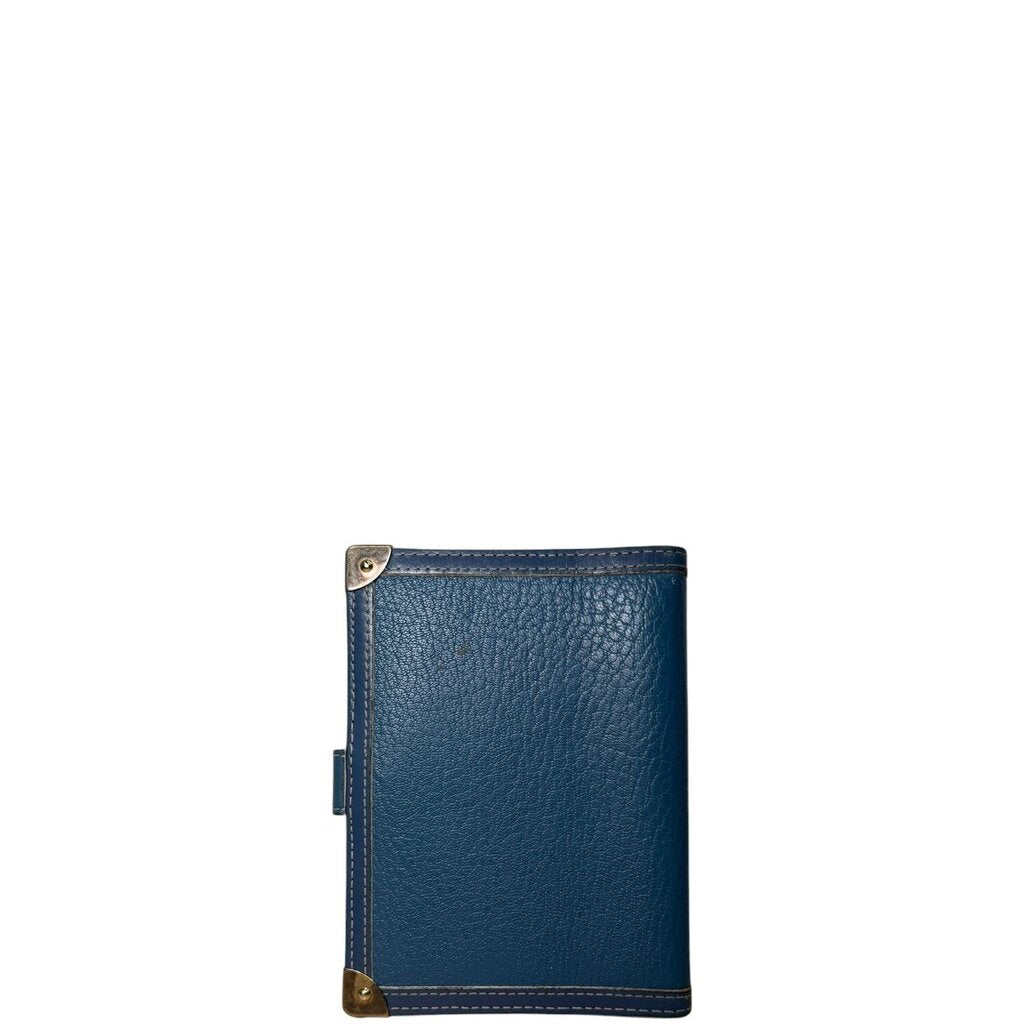 Louis Vuitton Suhali Leather Agenda Planner Cover Blue PM – Urban