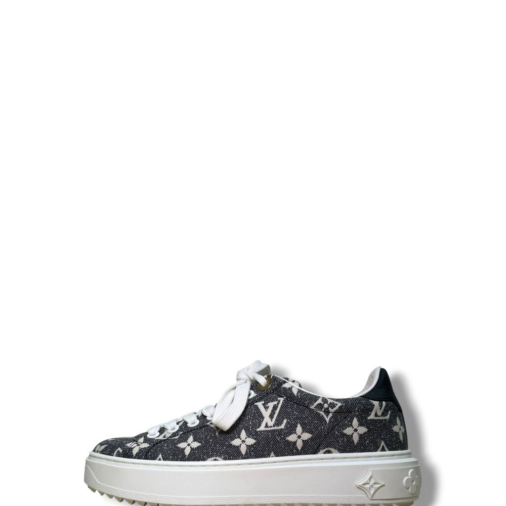 LOUIS VUITTONタイムアウトスニーカー36 Louis Vuitton Time Out Monogram Canvas Sneakers Gray 36 – Urban