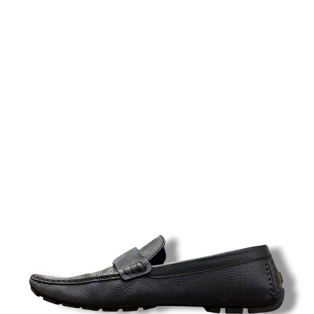 Louis Vuitton Men's Leather Monte Carlo Moccasin Loafers Black