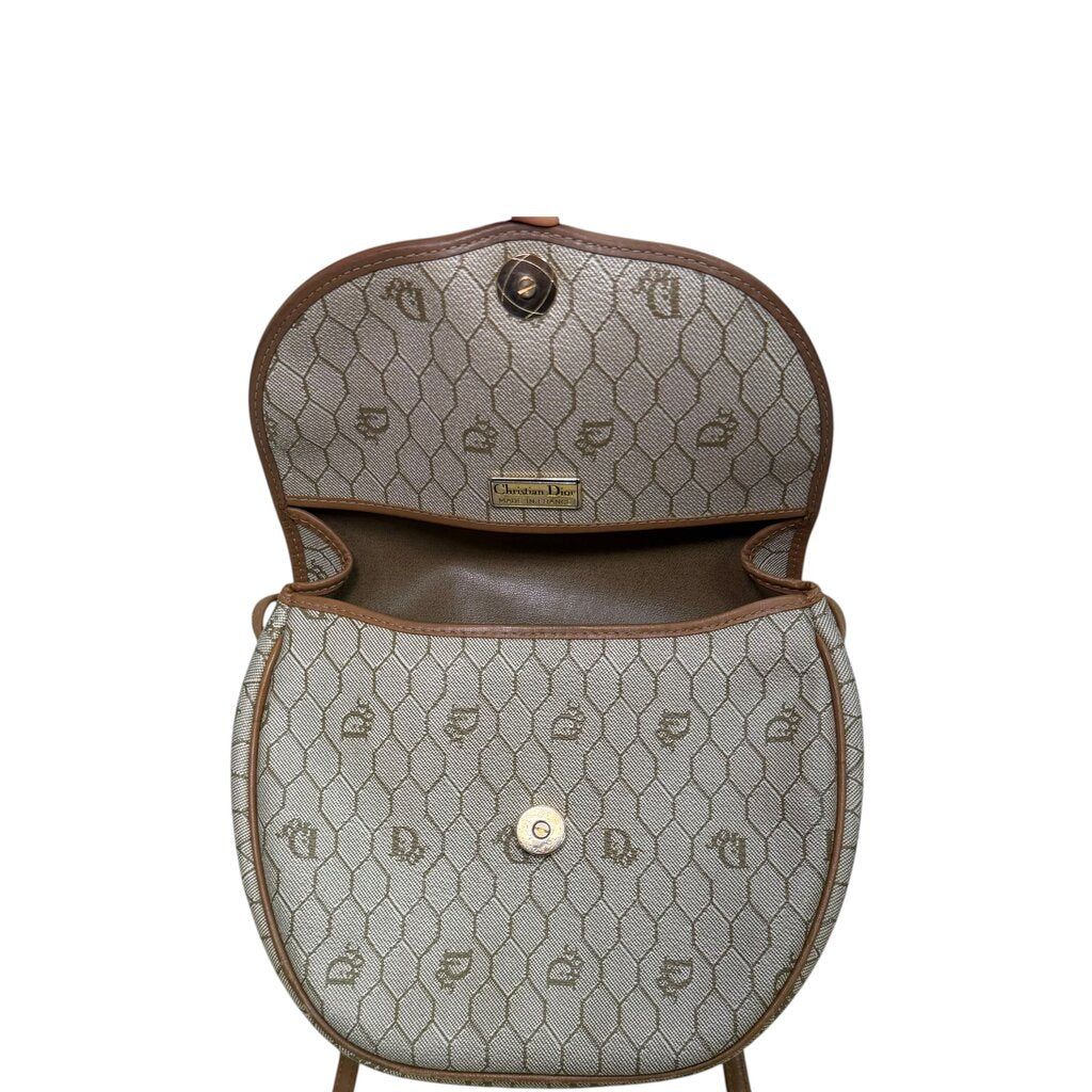 Christian Dior 20th Century Honeycomb Crossbody Bag Brown – Urban