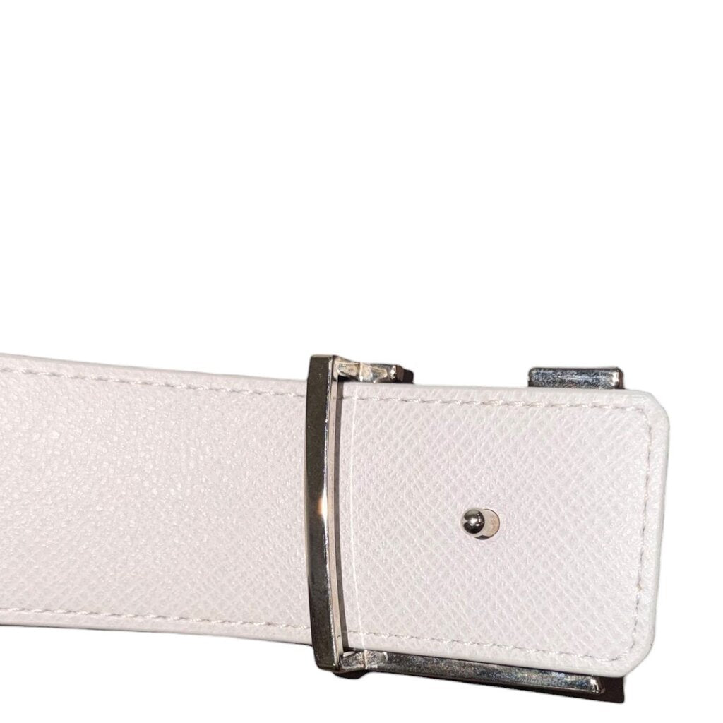 Louis Vuitton LV Taigarama Initials Reversible Belt White 90