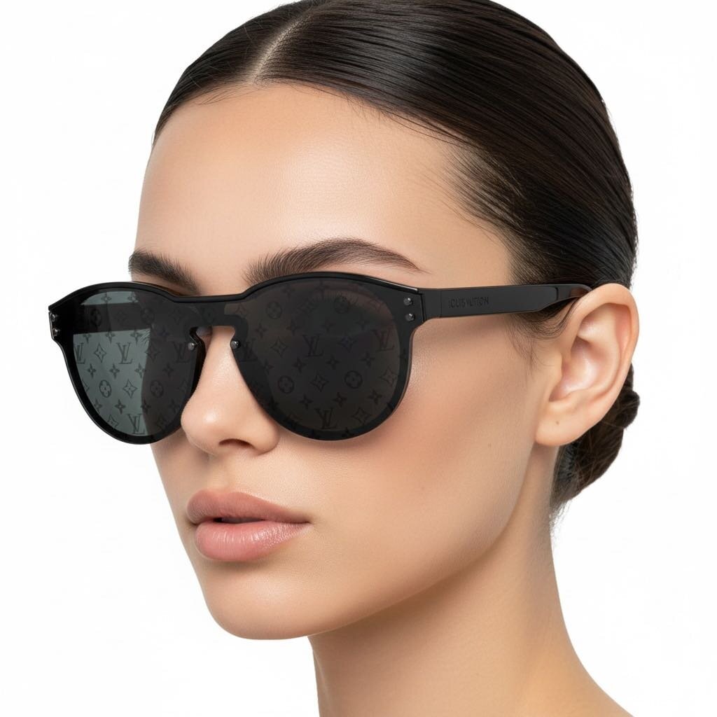Louis Vuitton LV Monogram Waimea Z1333W Sunglasses Black – Urban