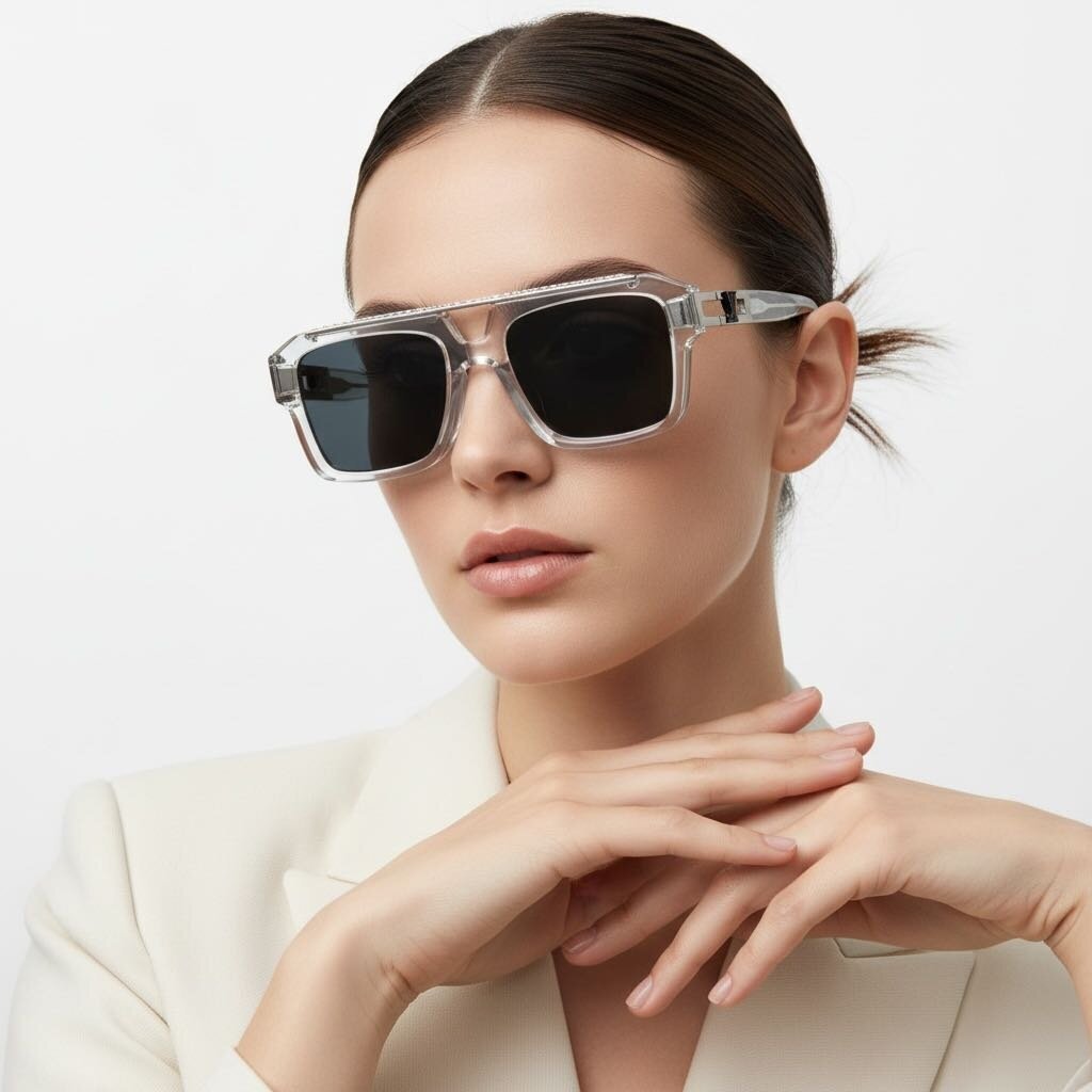 Louis Vuitton 2022 Acetate 1.1 Mascot Pilot Sunglasses Z1802E