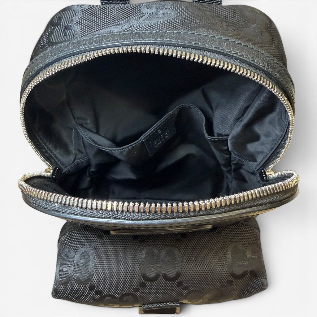 Gucci GG Nylon Off the Grid Sling Backpack Black – Urban Exchange
