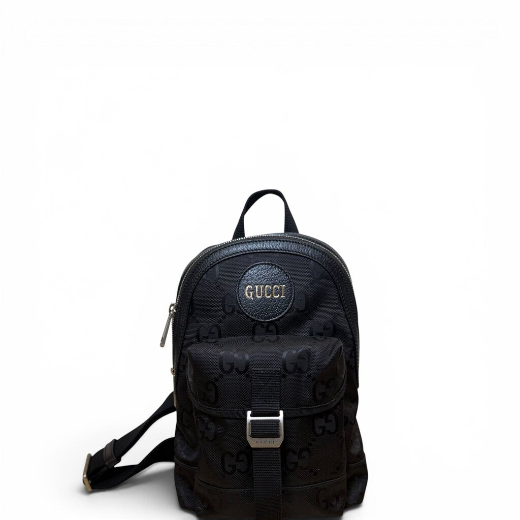 GUCCI GGナイロン バックパック ブラック Gucci GG Nylon Off the Grid Sling Backpack Black – Urban Exchange