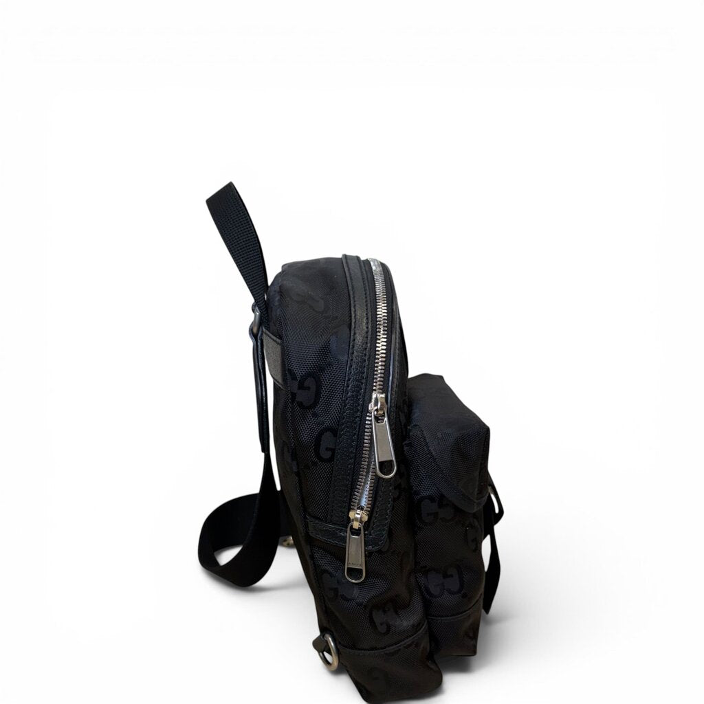 Gucci GG Nylon Off the Grid Sling Backpack Black – Urban Exchange