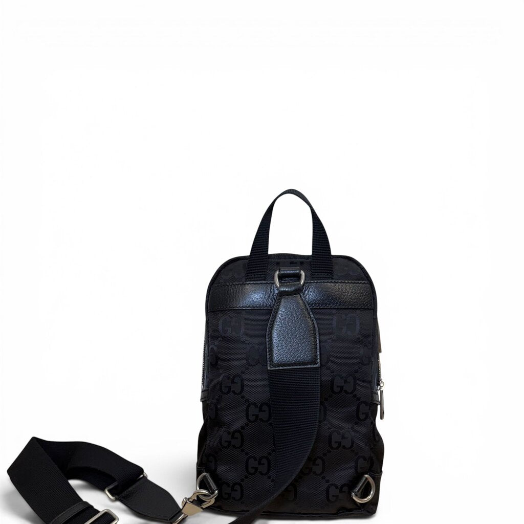 Gucci GG Nylon Off the Grid Sling Backpack Black – Urban Exchange