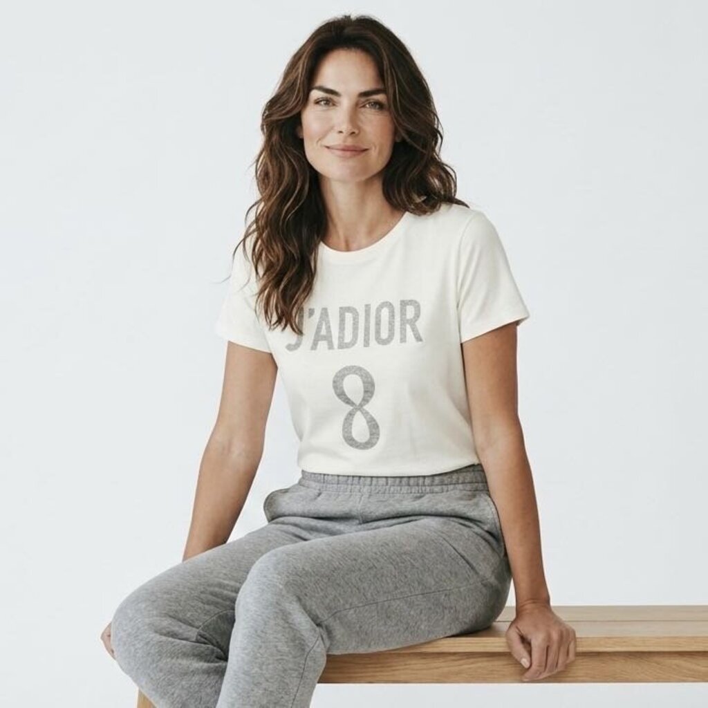 Christian Dior J'Adior 8 Graphic T-Shirt White Small – Urban Exchange