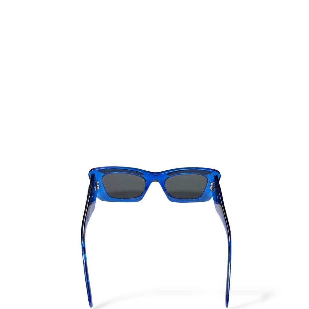Prada SPR 13Z Acetate Symbole Sunglasses Blue – Urban Exchange