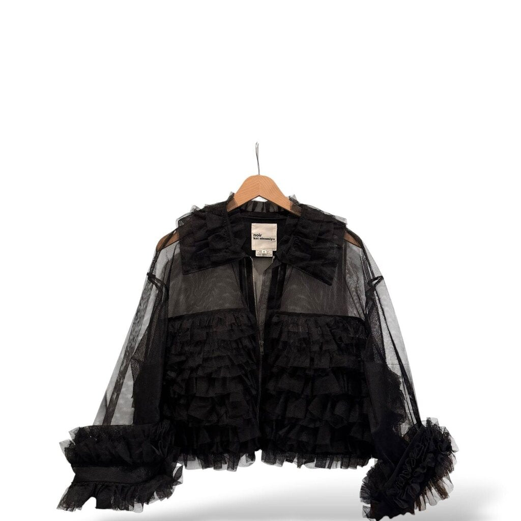Noir Kei Ninomiya x Commes Des Garcons Tulle Jacket Black Medium
